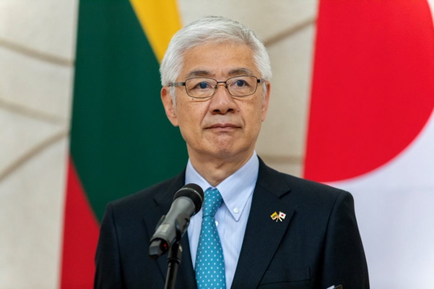 Photo: Ambassador of Japan to Lithuania Tetsu Ozaki