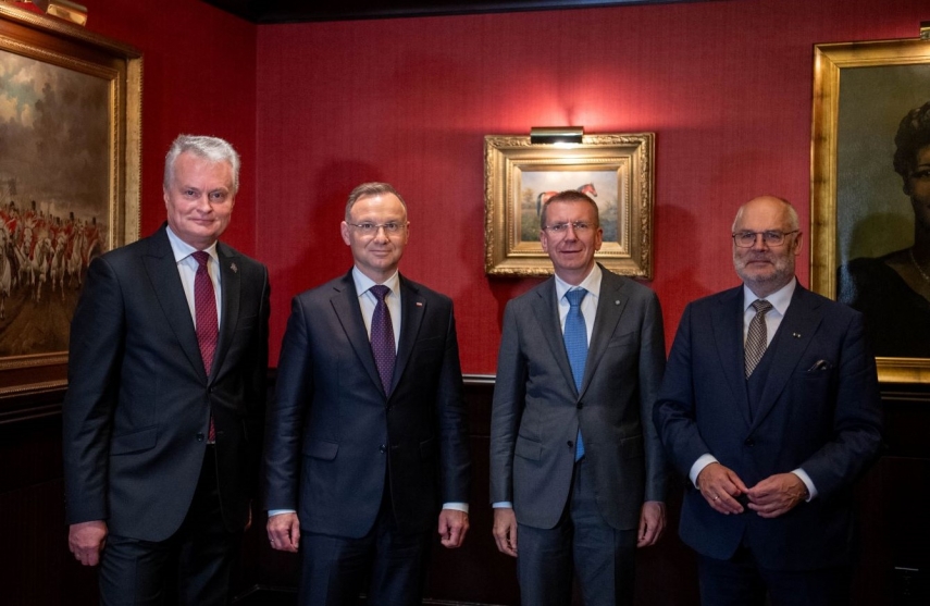 Polish and Baltic presidents seek solution to Ukrainian grain issue