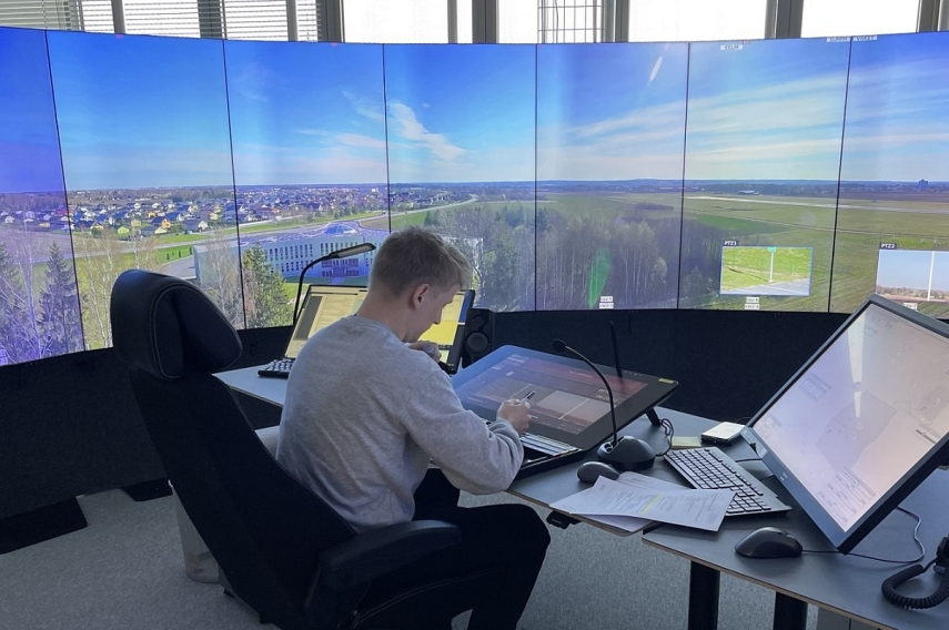 Estonia’s remote tower was selected as the Deed of the Year in Estonian Aviation