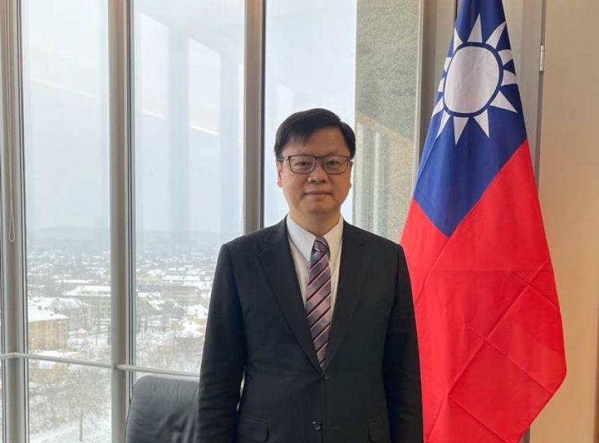 Photo: Eric Huang, head of Taiwanese Representative Office in Lithuania