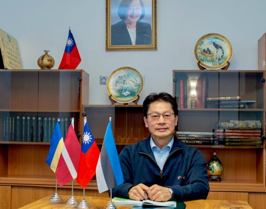 Photo: Andrew H.C. Lee, Representative of Taipei Mission in the Republic of Latvia