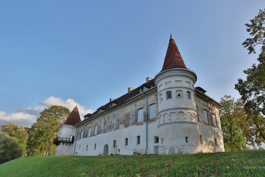 Photo: The Siesikai Castle is one of the earliest Renaissance buildings in Lithuania