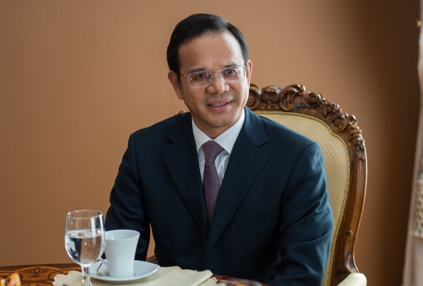 Photo: H.E. Ambassador of the People’s Republic of China to Latvia, Mr. Tang Songgen