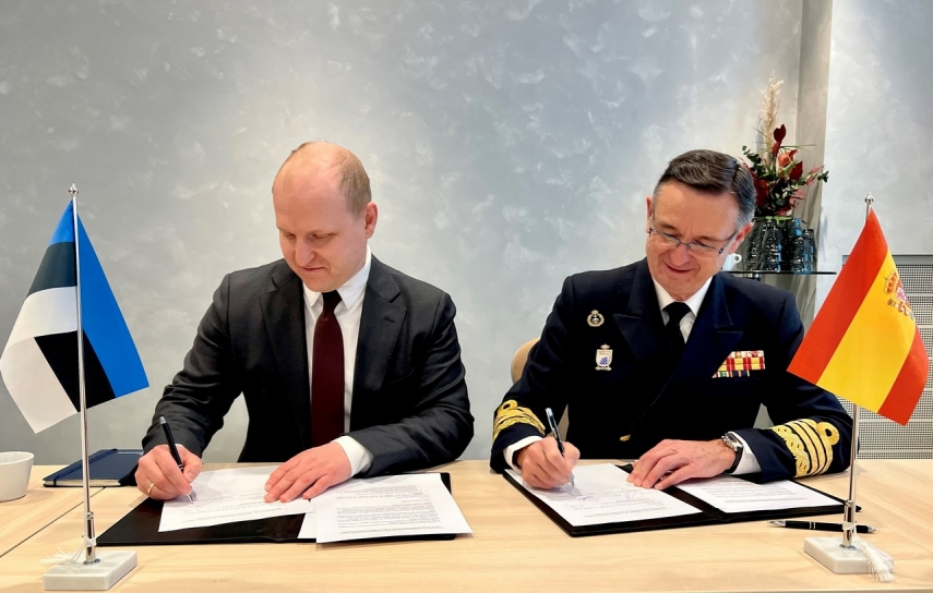 Estonia Signs Defence Procurement Cooperation Agreement with Spain