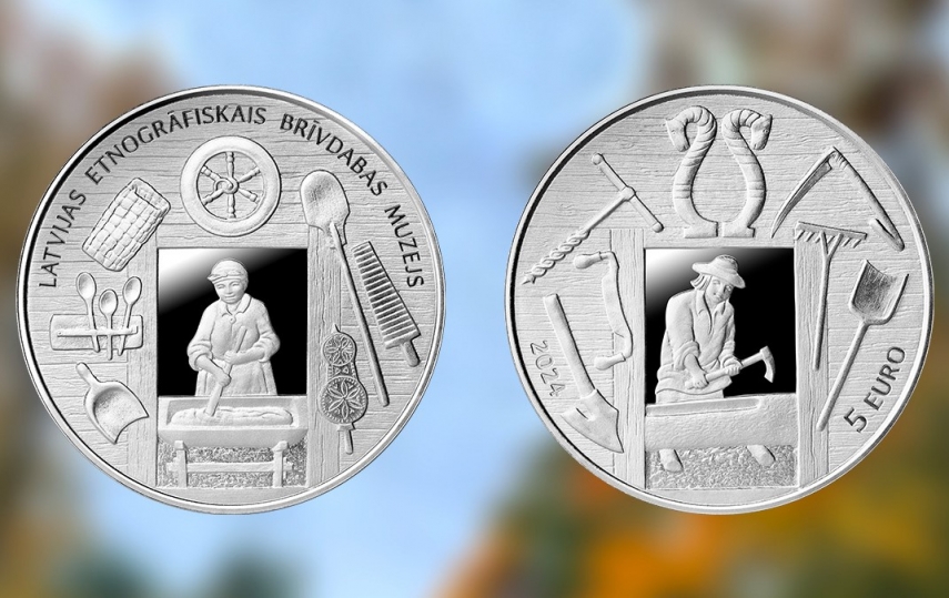 Latvijas Banka issues a collector coin 'Across the Times'