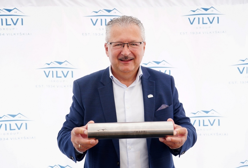 Photo: Vilvi Group Ceo Gintaras Bertašius (by Ieva Leiniša, LETA)