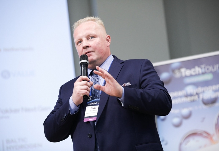 Photo: Ģirts Greiškalns, Chairman of the Board, Latvian Hydrogen Association