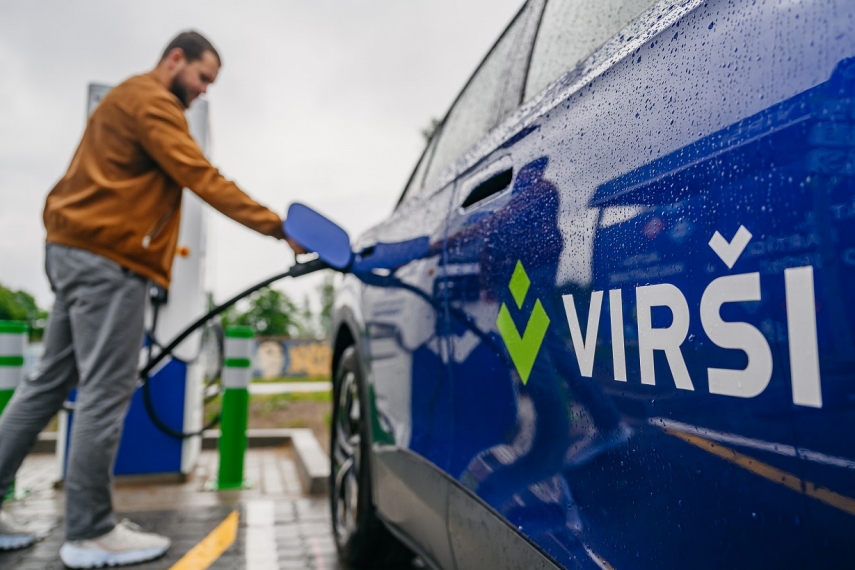 Virši becomes the first to introduce payment for EV charging with bank cards and cash at their charging stations