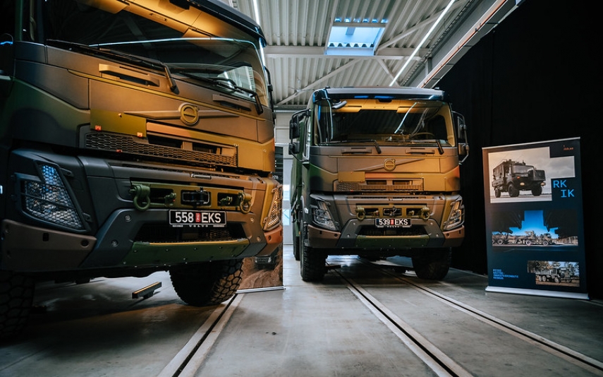 The Estonian Defence Forces Have Acquired New Tactical Trucks