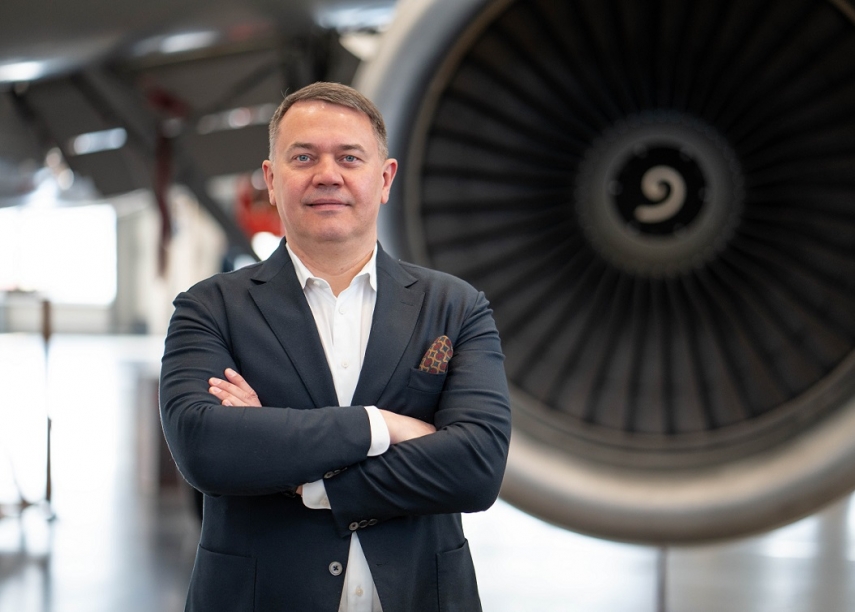 Photo: FL Technics CEO Zilvinas Lapinskas