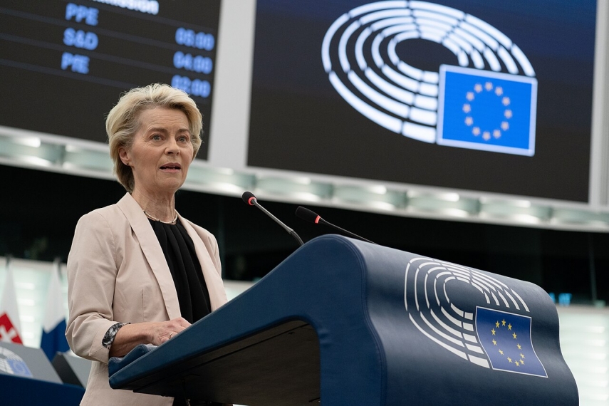 Von der Leyen in Vilnius: Russia targets European infrastructure, tests defenses