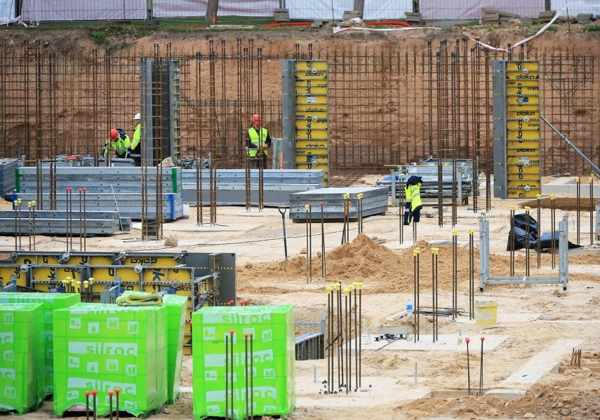 Photo: Construction in Siauliai (by V. Lebedis)
