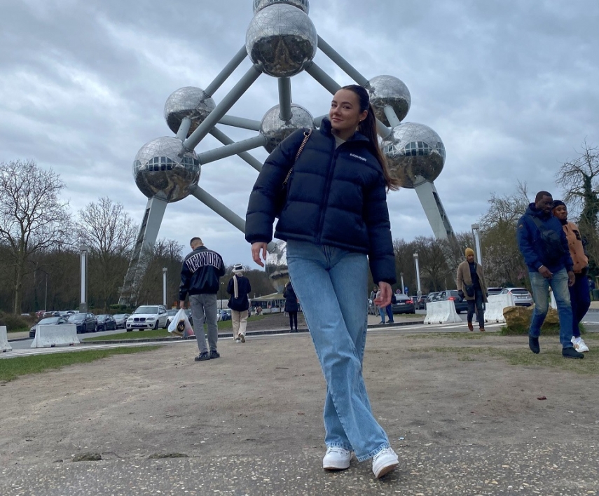 VMU Student on Her Book-Worthy Exchange Studies in Brussels