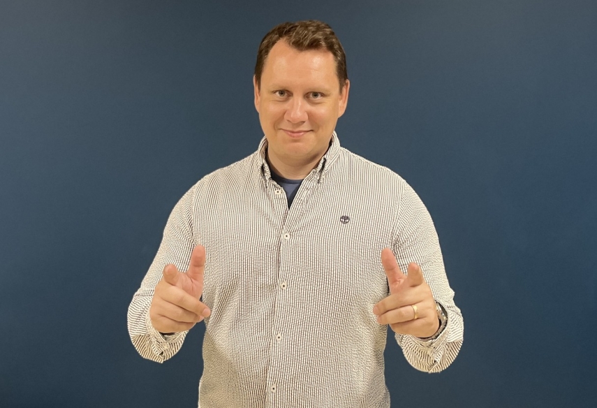 Photo: SEO expert Tadas Ukrinas (by Viktoras Kesminas)