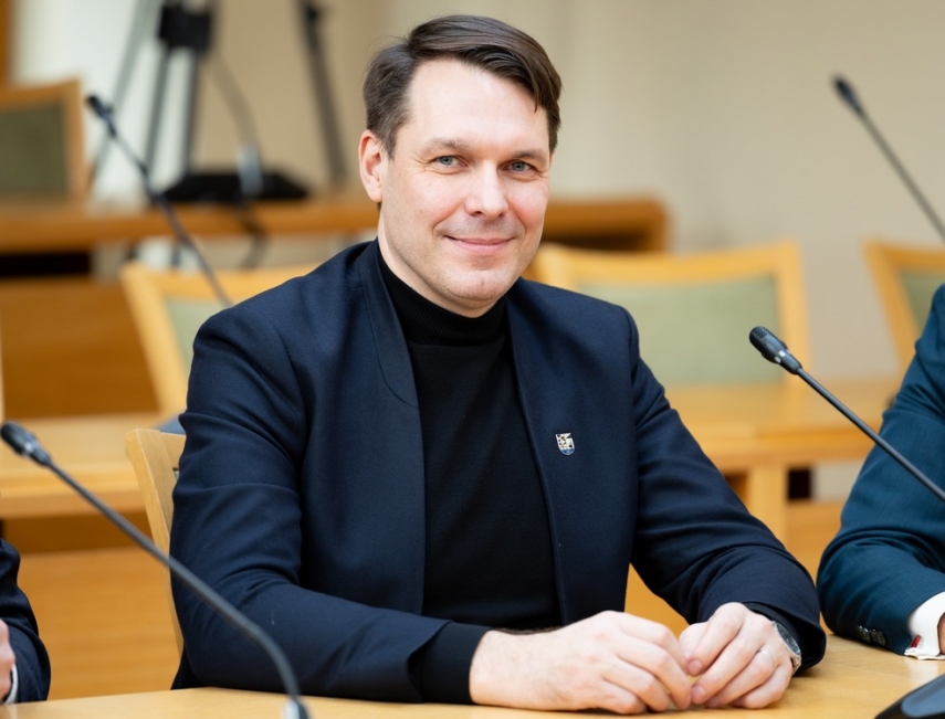 Lithuanian MP Andrius Bagdonas: 'In government, I was able to implement concrete things. In opposition, I have to fight more for principles'