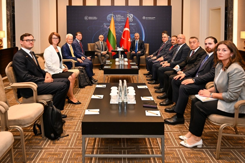 Sabutis: Lithuania and Türkiye Discuss New Multimodal Transport Links