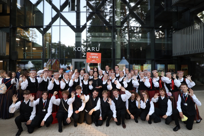 The children’s voices that moved Latvia – the best school choirs receive AKROPOLE prizes worth EUR 10 000