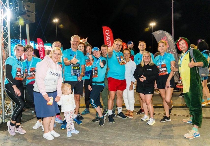 Challenge from the head of Ülemiste Centre: Run faster than me and support Olympic athletes with five euros