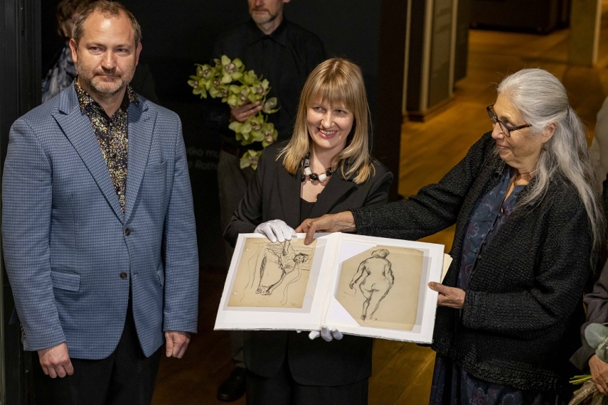Rothko Museum receives two original Mark Rothko drawings in historic gift from the Rothko family
