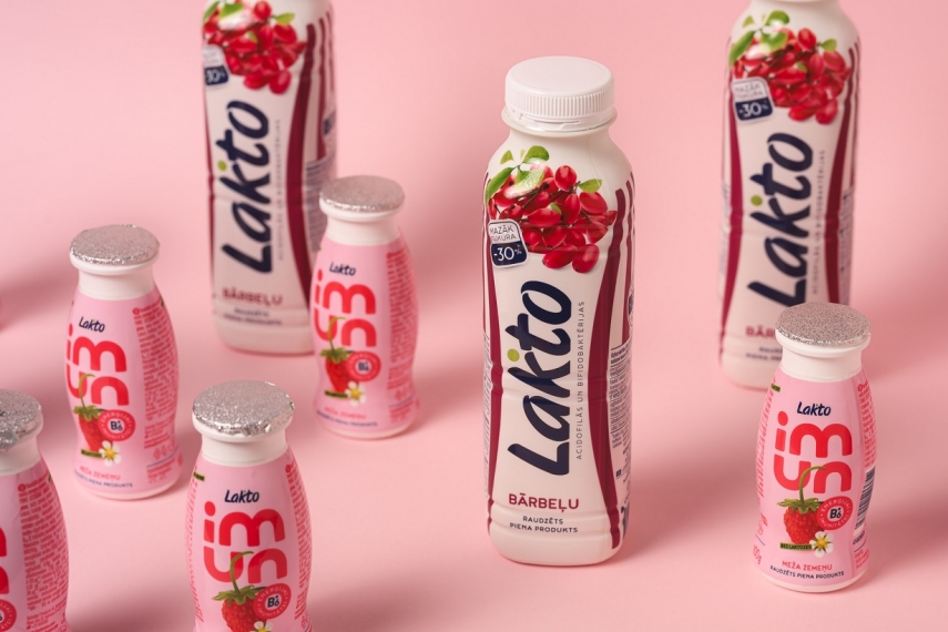 With barberries and wild strawberries – Food Union invests €25,000 in two new Lakto products