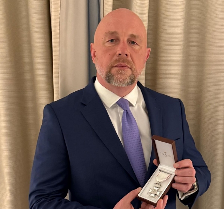 Consul of Monaco in Latvia appointed Knight of the Order of Grimaldi by Prince Albert of Monaco