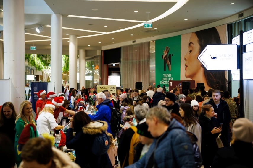 Over 20 countries took part in the Christmas Bazaar of the embassies at the T1 Center in Tallinn