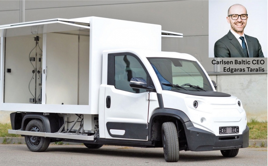 Carlsen Baltic CEO Edgaras Taralis: 'Lightweight cooling will shape the future of urban logistics'