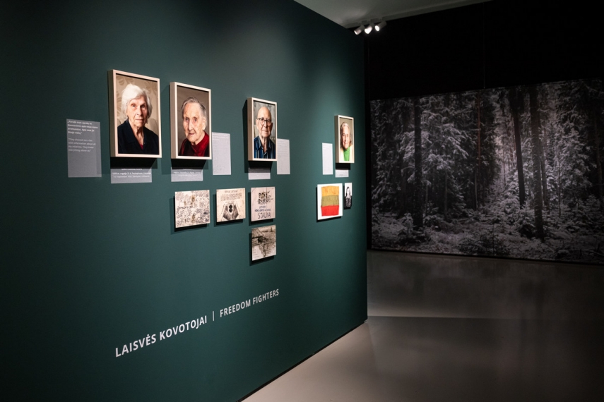 Photo: Exhibition Siberian Exiles. Baltic Testimonies of Soviet Repression (by Gintarė Grigėnaitė-LNMA)