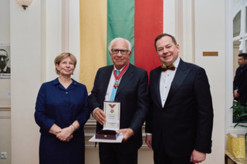 Photo: avec SE Jolanta Baciniuniene et SE Arnoldas Pranckevičius