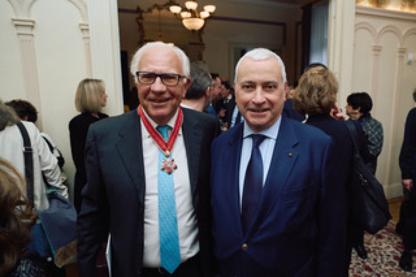 Photo: avec SE Laurent Stefanini former Ambassador de France à Monaco