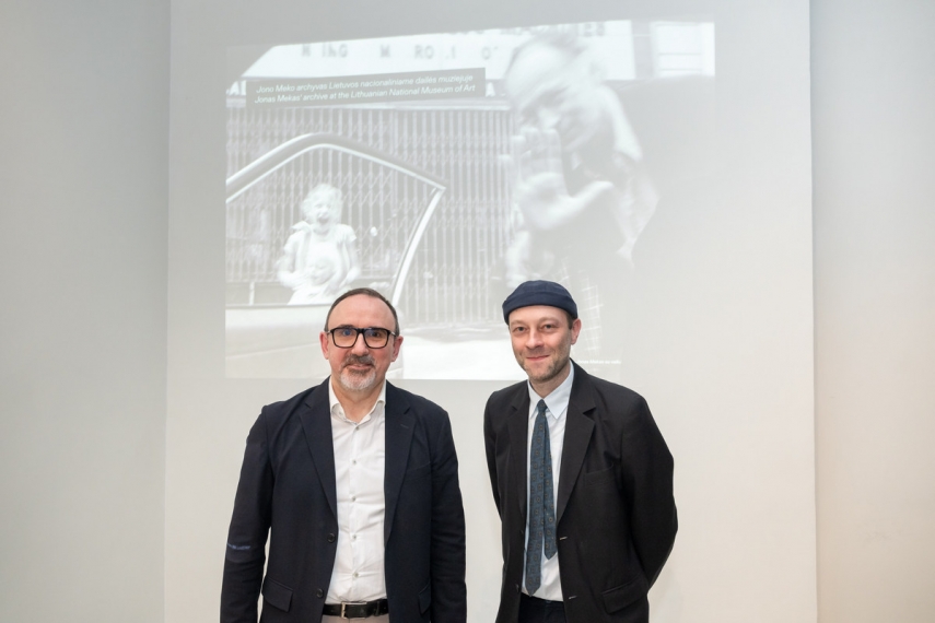 The archive of Jonas Mekas entrusted to the Lithuanian National Museum of Art on three-year-loan
