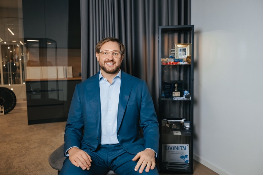 Photo: Deividas Jacka is Founder of Civinity and one of Lithuania’s leading PropTech (property technology) entrepreneurs
