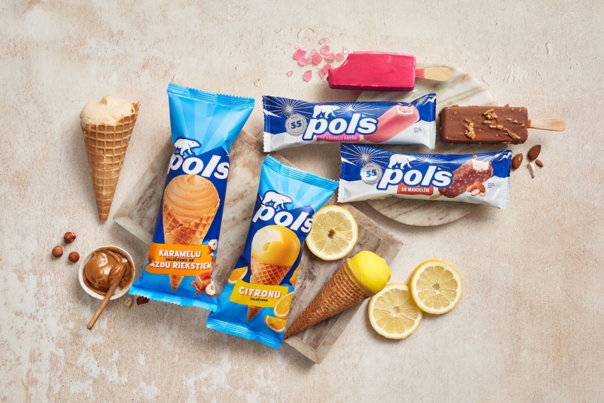 'Pols' Celebrates 55 Years on a Stick with Four New Ice Creams: Barberry, Almond, Lemon and Hazelnut
