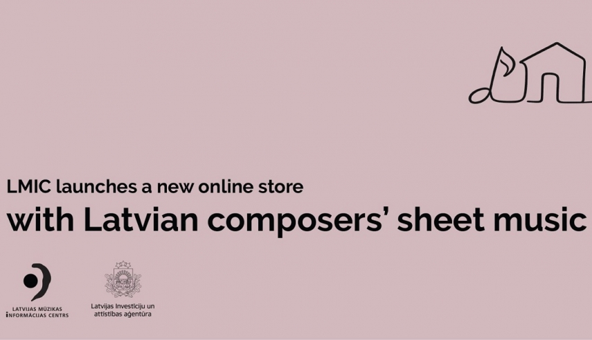 Latvian Music Information Centre launches a new online store with sheet music by Latvian composers