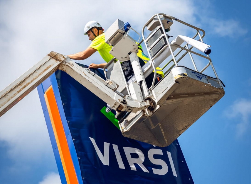 The first eight Astarte-branded service stations are now operating under the Virši brand