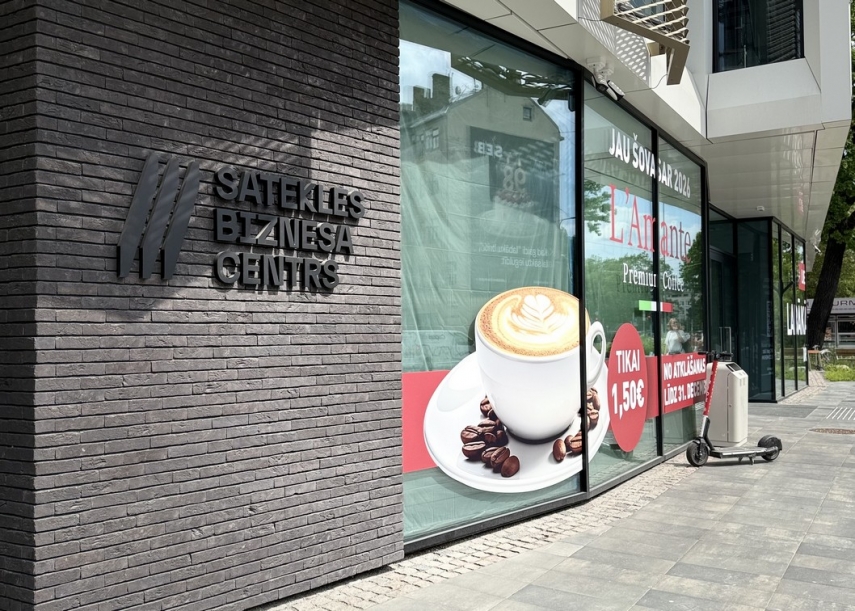 First L’Amante Cafe Outside Austria to Open at SATEKLES BIZNESA CENTRS in Riga