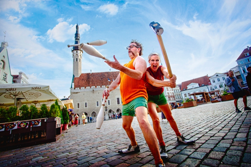 Photo: Tallinn Fringe - Irish performers (by Anton Sedjurkov)