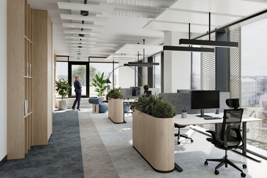 How offices shape urban life: SEB Pop-up housing market at SATEKLES BIZNESA CENTRS - The Baltic Times
