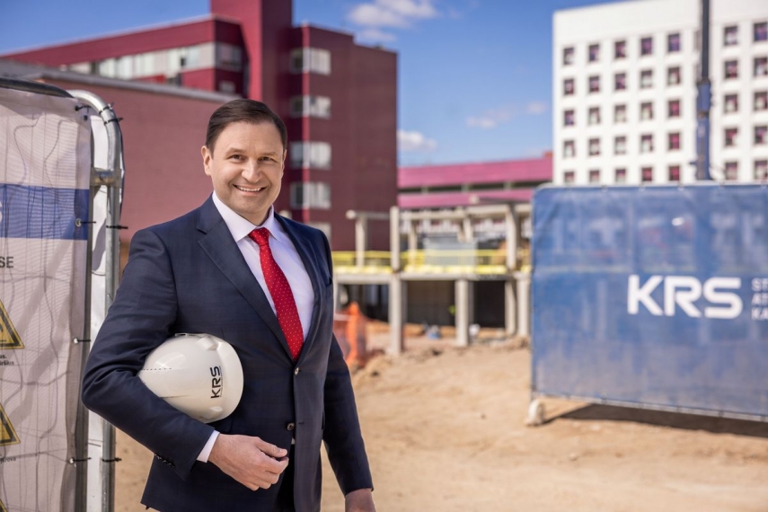 Photo: Paulius Grigas, CEO of KRS