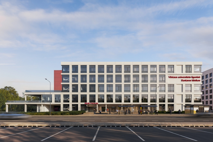 Photo: Construction of the Advanced Therapies Center in Santariskes, Vilnius