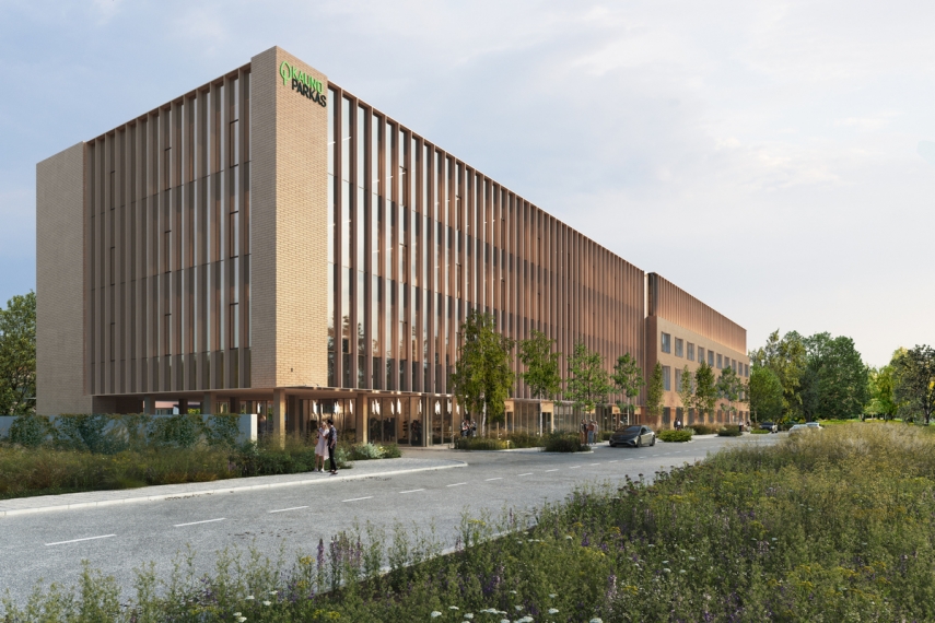 Photo: The Kalnieciai Business Park in Kaunas, Lithuania