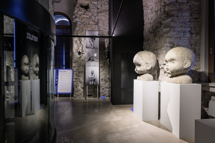  „From Restorer to Conservator“, exhibition view. (by Stanislav Stepaško (Art Museum of Estonia))