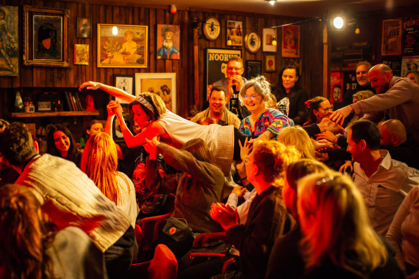 Photo: Tallinn Fringe Festival 2025. Charlie Love Hunt 01.03.25