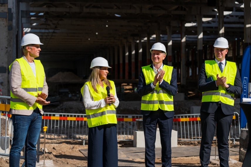 Time capsule ceremonially laid in the foundations of 'LIDO House' – more than EUR 30 million to be invested in the new complex