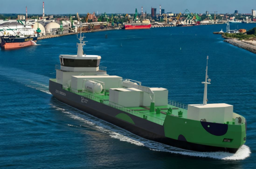 Port of Klaipėda develops green methanol bunkering vessel concept