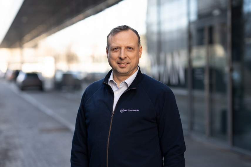 Photo: Vilius Benetis, Director of Lithuania-based NRD Cyber Security