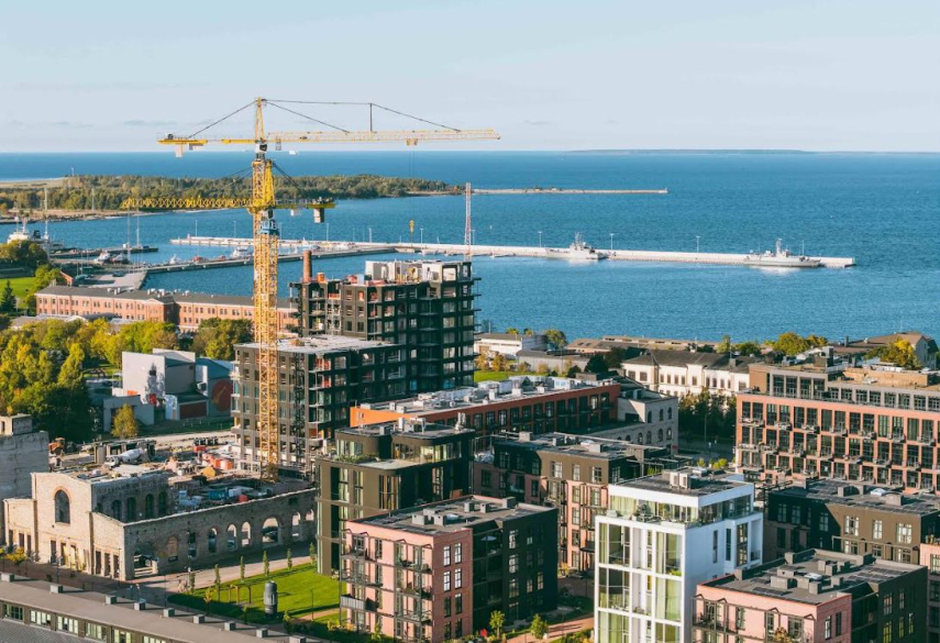 Volta SKAI, Tallinn’s new landmark, tops out
